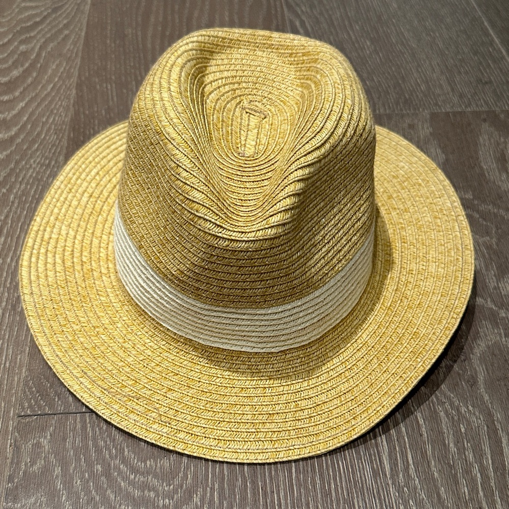 & Other Stories Black and Tan Fedora Hat